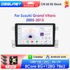 For Suzuki Grand Vitara 3 2005-2015 Android 14 Car Radio Multimedia Video Player Navigation 2 Din Stereo Carplay Intelligent Head Unit Audio
