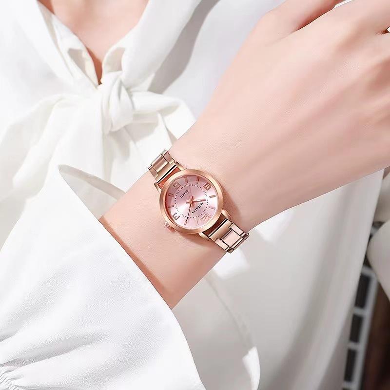 Luxury Women Quartz Watches Simple Dial Stainless Steel Wristwatch Fashion Luminous Minimalist Girl Clock Gift Relogio Feminino