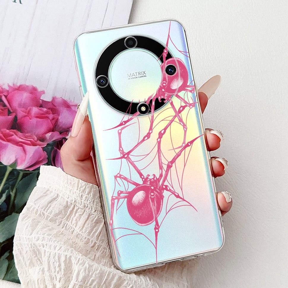 For Honor X9a 5G Case RMO-NX1 Beautiful Butterfly Soft Silicone Phone Cases For Honor X 9a X9a 2022 Back Cover Bumper 6.67"