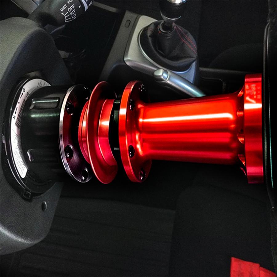 Car Steering Wheel Quick Release Hub Adapter Snap Off Boss Kit
