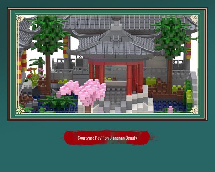 JIHUI Suzhou Garden Building Blocks - Advanced Assembly Toy for Boys and Girls