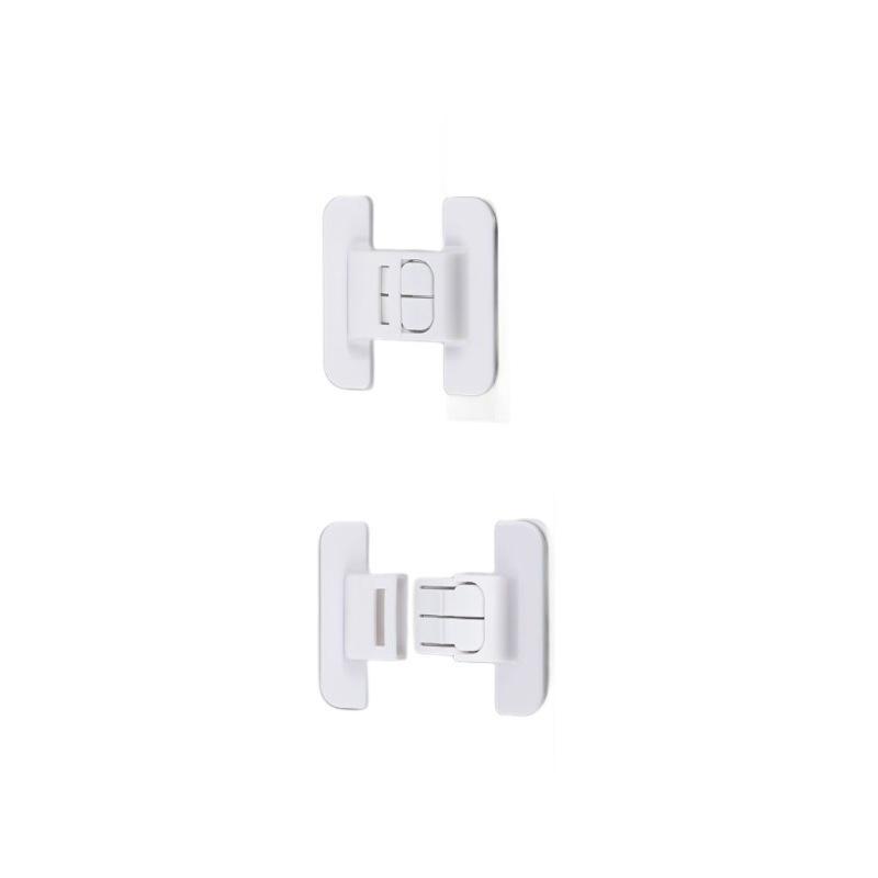 Universal Fridge Door Lock No Drill Self Adhesive 1/5 PCS Child Baby Safety for Drawers Cabinets Home Kitchen Proofing
