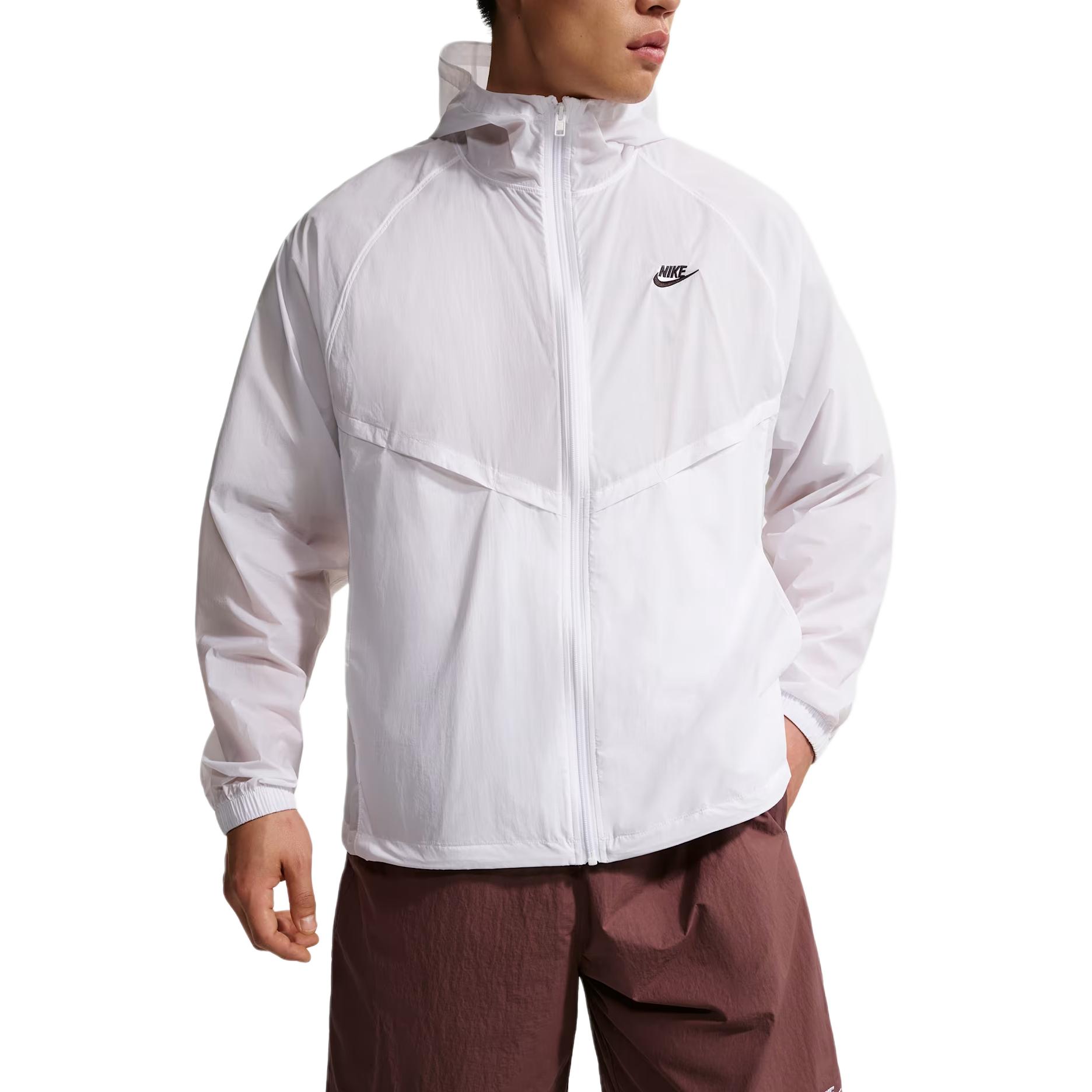 Nike Windrunner Waterproof UV Protection Full-Zip Hooded Long Sleeve Jacket Men jackets IO9628100 M