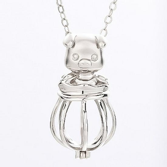 Women's S925 Silver Aromatherapy Magic Box Necklace - Christmas Gift Hollow Pendant