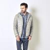 Mens Lightweight Hooded Stand Collar Short Cotton Jacket Casual Winter Portable Coat