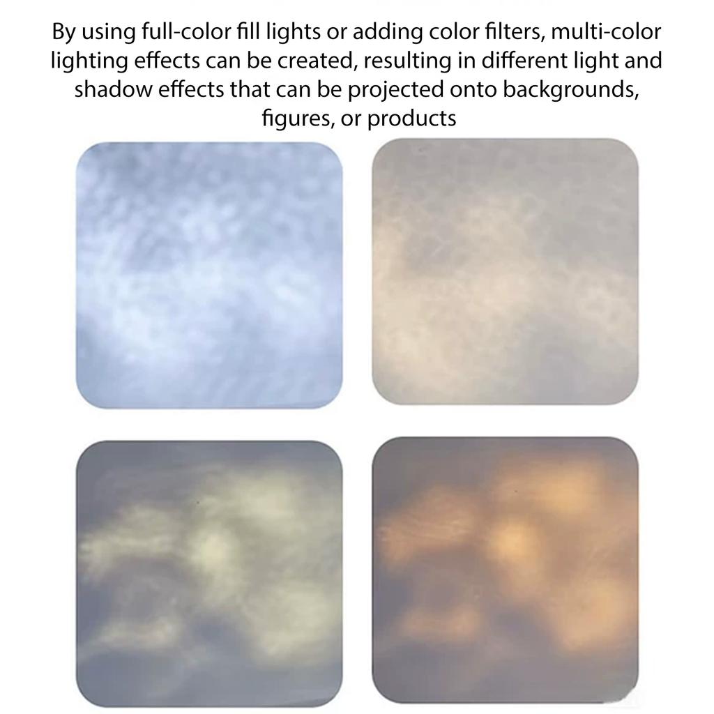 Reflector de 9,4 x 9,4 pulgadas Moldeador de luz flexible Flujos ópticos múltiples Reflector de luz de espejo múltiple