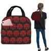 World Of Warcraft Logo Insulated Lunch Bag for Women Children Portable Food Boxes Thermal Lunch Box Tote