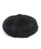 Yunibeosyeolkemiseuteuli Corduroy Tartancheck Black Banding Huntingcap