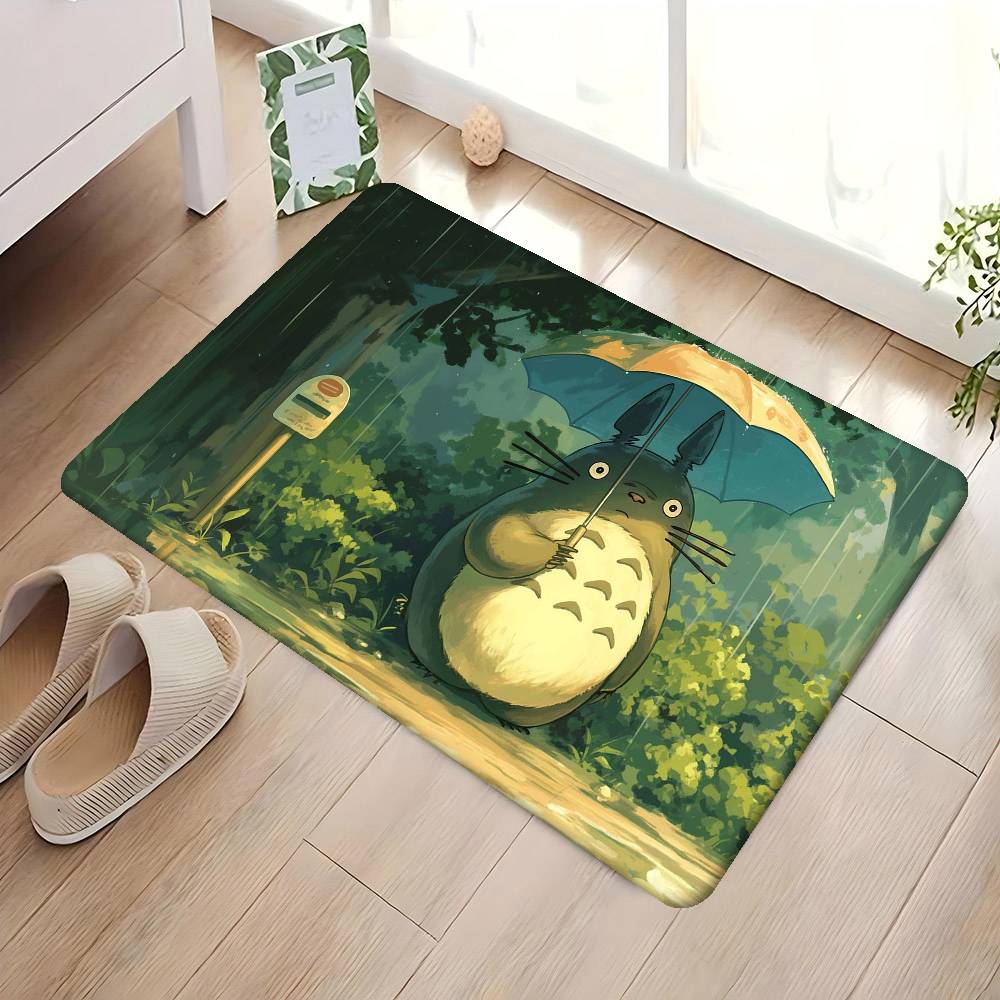 T-Tonari No T-Totoro Room Mats Cheaper Anti-slip Modern Living Room Balcony Printed Welcome Rug
