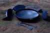 Dekitech by Fire 45cm Person Black Leather Iron Fire Pit Heavy Campfire Large Camp Fire Full of Flames [Handcrafted Artisans] Pit, Diameter, 3-4