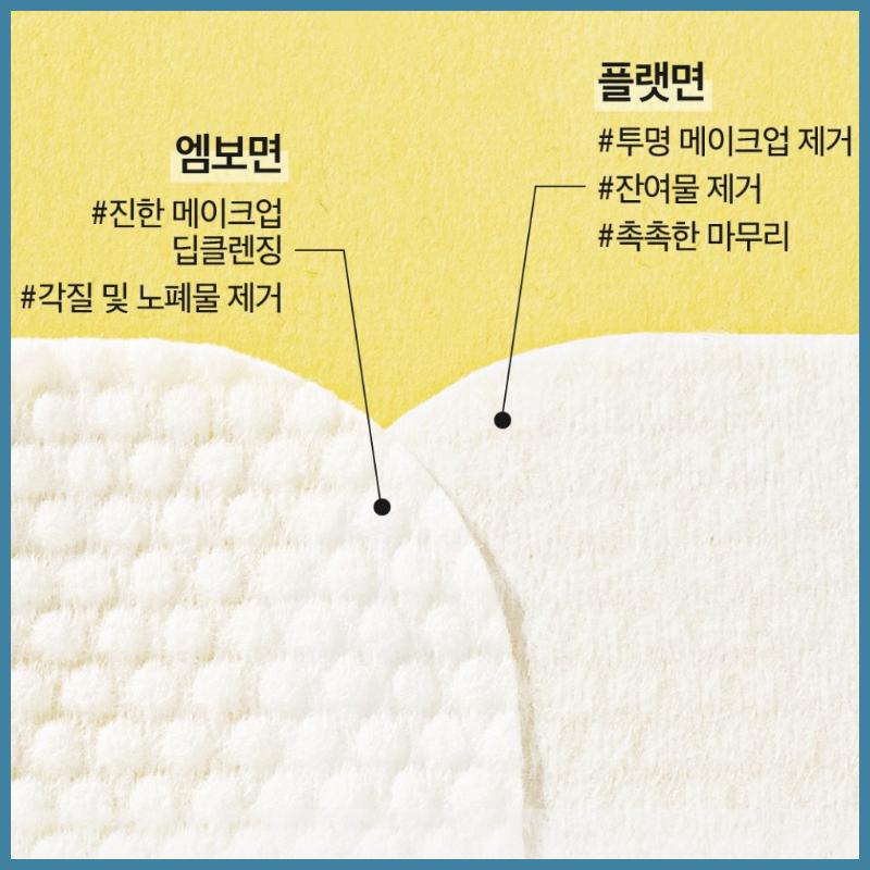 ARIUL Stress Relieving Purefull Lip & Eye Remover Pad 30pads(55g)*3EA/Cleansing Wet Tissue