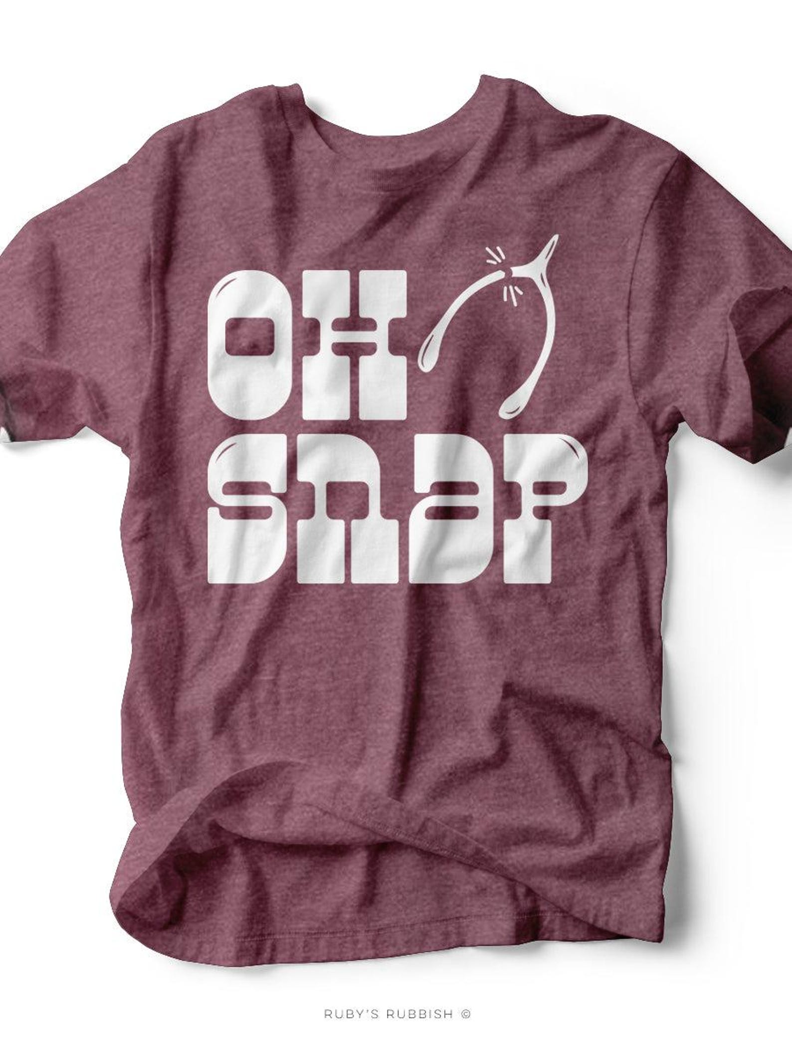 Oh Snap | Seasonal T-Shirt | Ruby s Rubbish® S