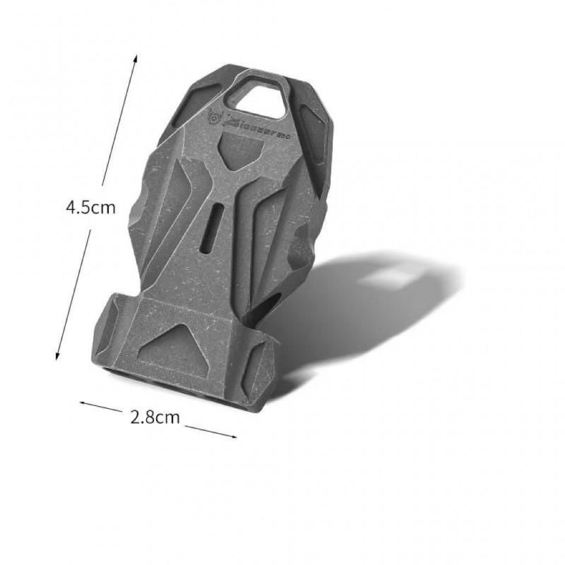 Titanium Survival Whistle High Decibel Outdoor Emergency Signal Tool Hiking Camping Trekking EDC Gear