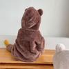 Podzim Zima Sada kojeneckého oblečení Teplý fleecový pulovr Kalhoty s kapucí Dětské Chlapecké soupravy Oblečení Doma Volný čas Batole Dívčí outfit
