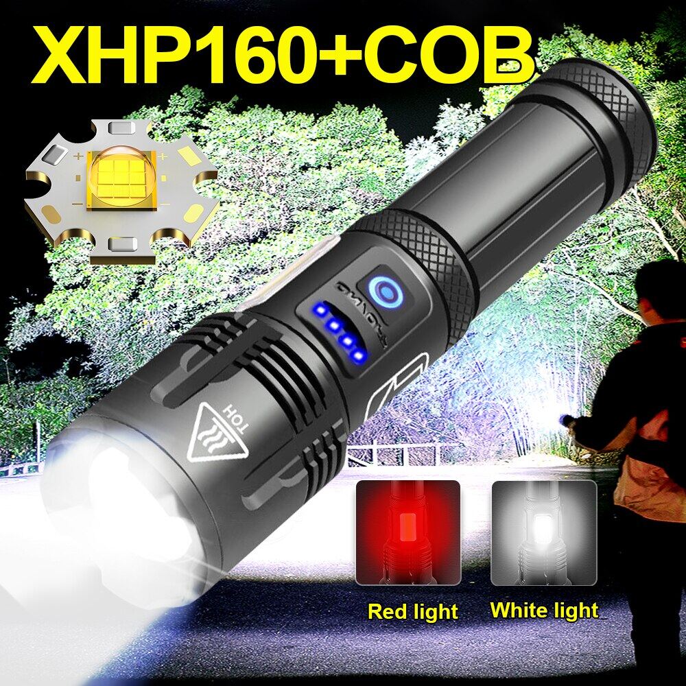 Buy Led Flashlight 700000 Lumen Led Torch Most Powerful COB Tactical