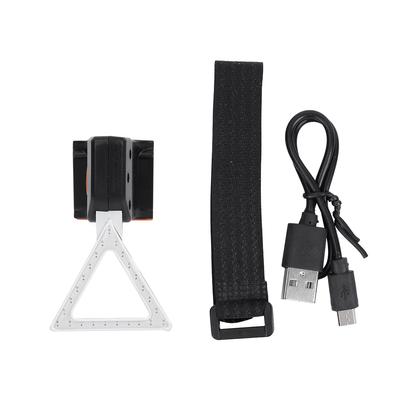 USB Aufladung LED Rücklicht Wasserdicht Rückleuchte Rot für MTB Fahrrad Mountainbike Trigon