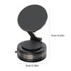 Strong Magnetic Car Phone Holder Adjustable Stand with Vacuum Suction Base for Multiple Surfaces Dashboard Installation
