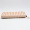 BOTTEGAVENETA Intrecciato Mesh Eleven Long Wallet purse leather pink 114076v001n Used