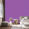 Dots Wallpaper, top purple, bottom purple for Living Room and Bedroom 50x1000