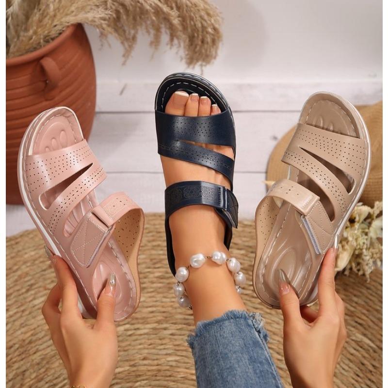 Wedges Slippers Women Summer Shoes Womens Luxury Designer Slippers Slides Women Outdoor Beach Platform Slippers Chanclas Mujer
