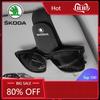 Car Sticker 2025 New Car Logo Sun Visor Glasses Clip Ticket Card Storage Clamp For Skoda Yeti Vrs Kodiaq Kamiq Karoq Octavia Fab