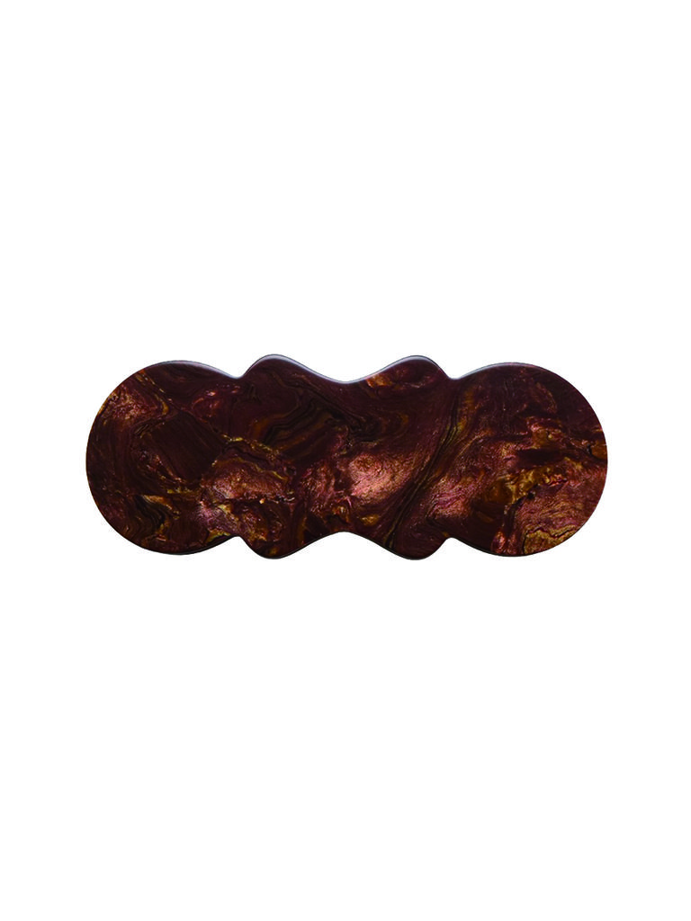 Dnini Wave Barrette(Brown)