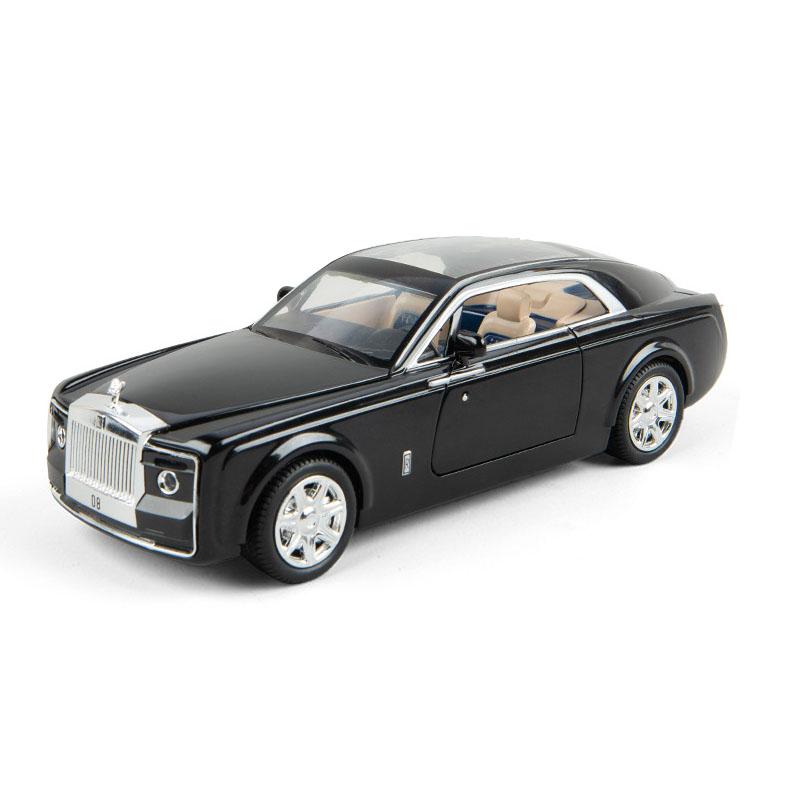 1/24 Rolls Royce Phantom Car Model Metal Model Car Alloy Die-casting Car Children's Toy Gift Collectibles Free Shipping