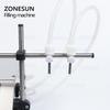 ZONESUN ZS-DPYT2P Riempitrice Liquidi Semi-Automatica a Pompa a Diaframma a Doppia Testa