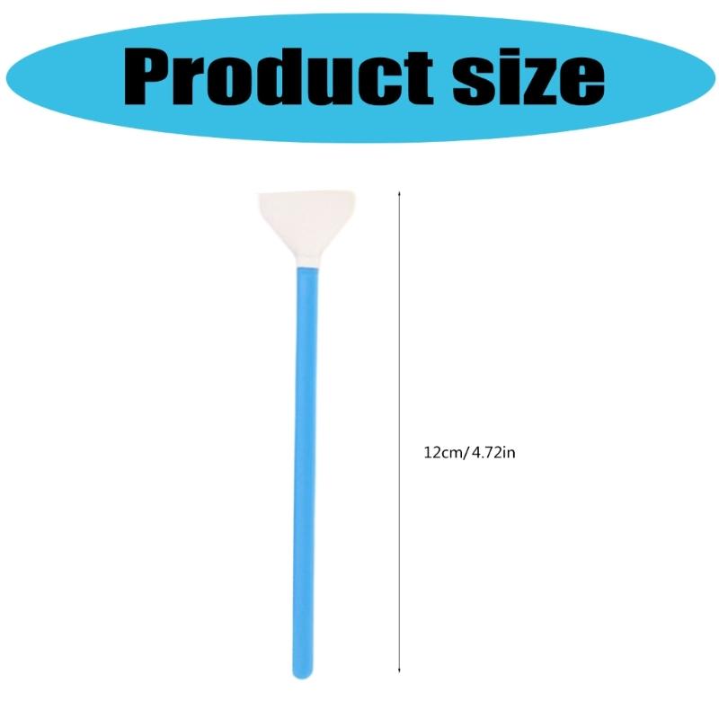 100Pcs Camera Lens Cleaning Sticks Super Soft Fiber Tip Feature Small Design for Precised Lens Dust Removal