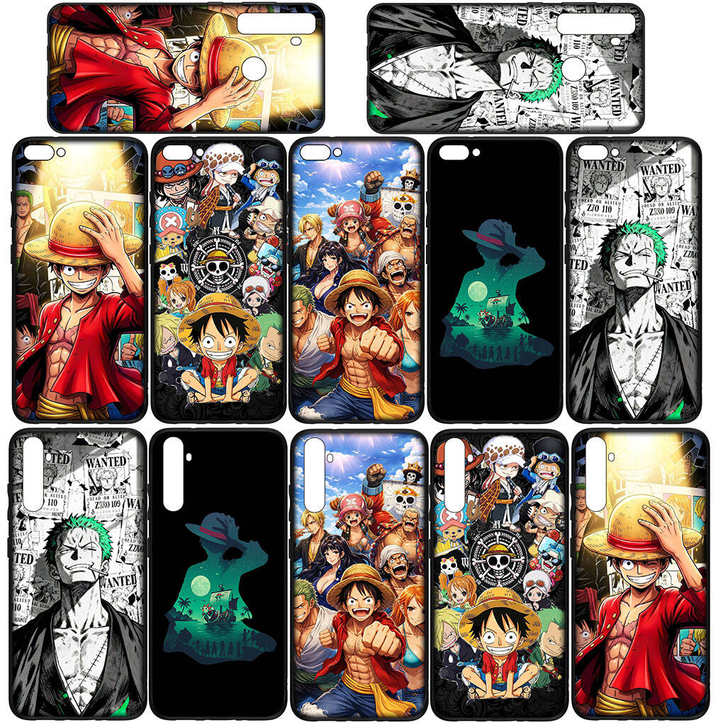 Case for iPhone 17 15 16 Plus Xiaomi Poco X7 X6 F8 F7 M8 C85 C75 C71 Redmi Note 14 12 11 13 Pro Max A4 14C 13C 15C One Roronoa Coque Zoro Pieces Luffy