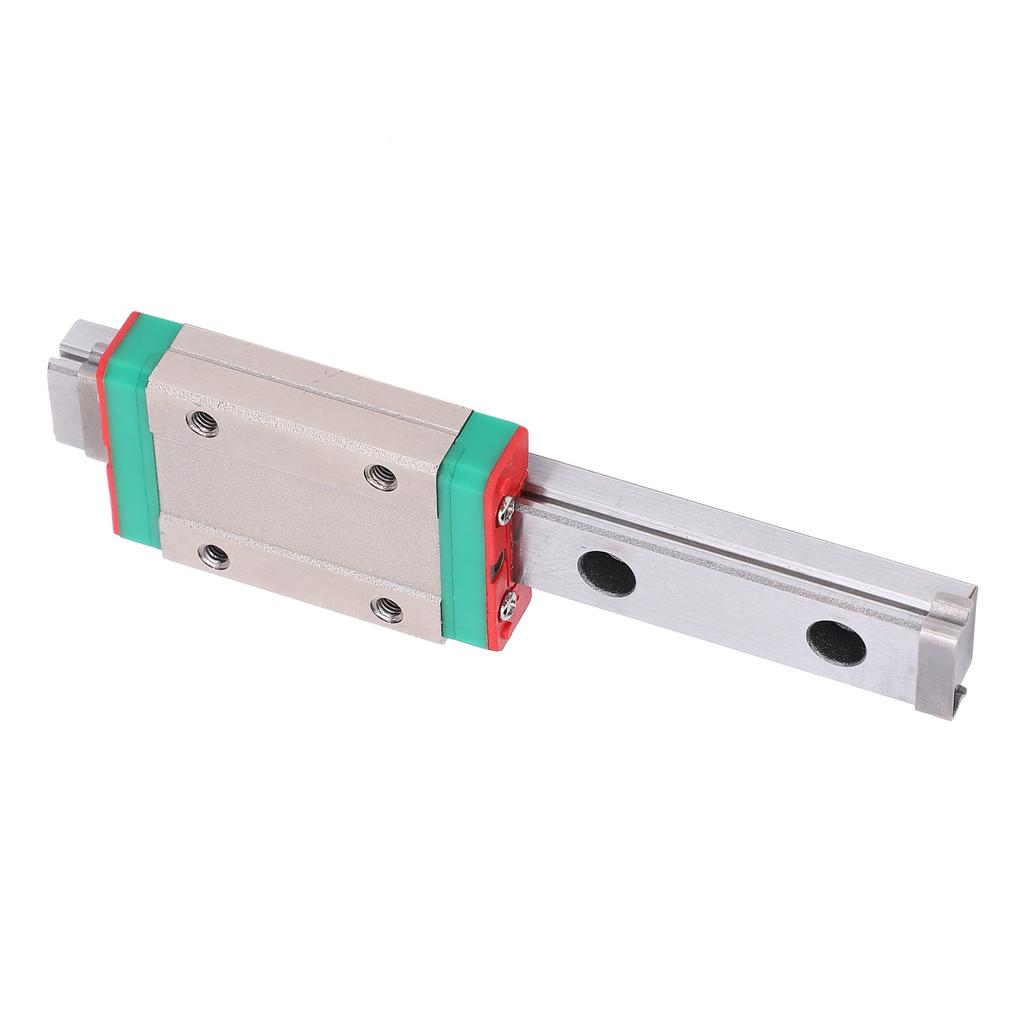 Linear Guide Miniature Lengthen Block Slider Sliding Rail Automated Industry MGN12H‑100‑1R