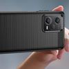 Xiaomi Redmi Note 12 Pro+ Carbon Flex Silicone Case - Black Protective Cover