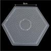 Yant Jouet 5mm Hama Beads Pegboard Transparent Template Board Circular Square tool DIY Figure Material Board Perler Beads