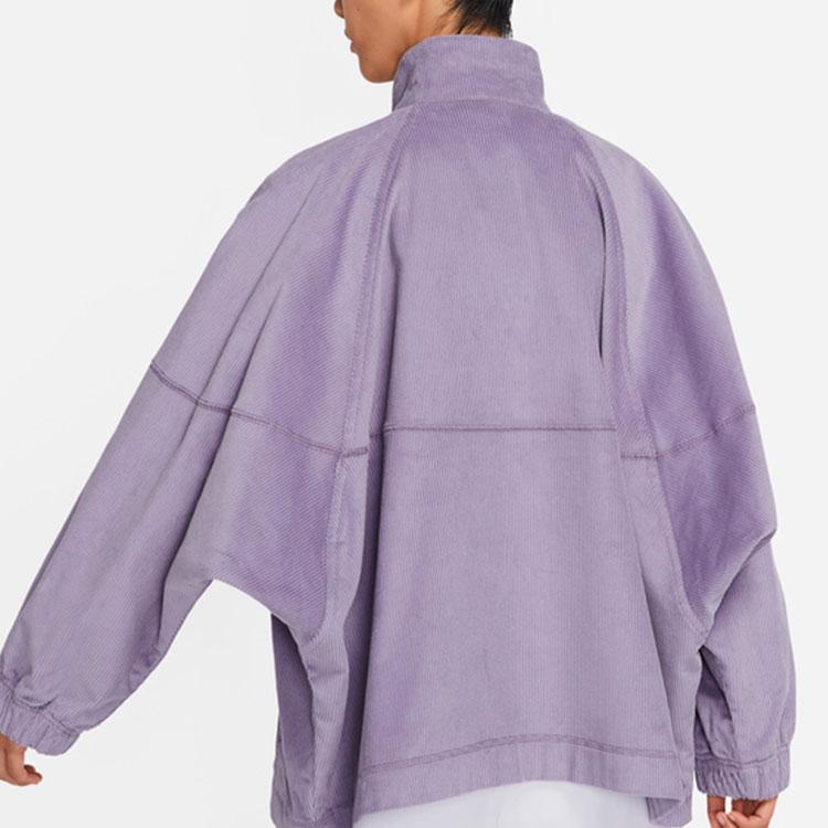 Nike Women's Corduroy Harrington Jacket Light Thistle DO2325-555