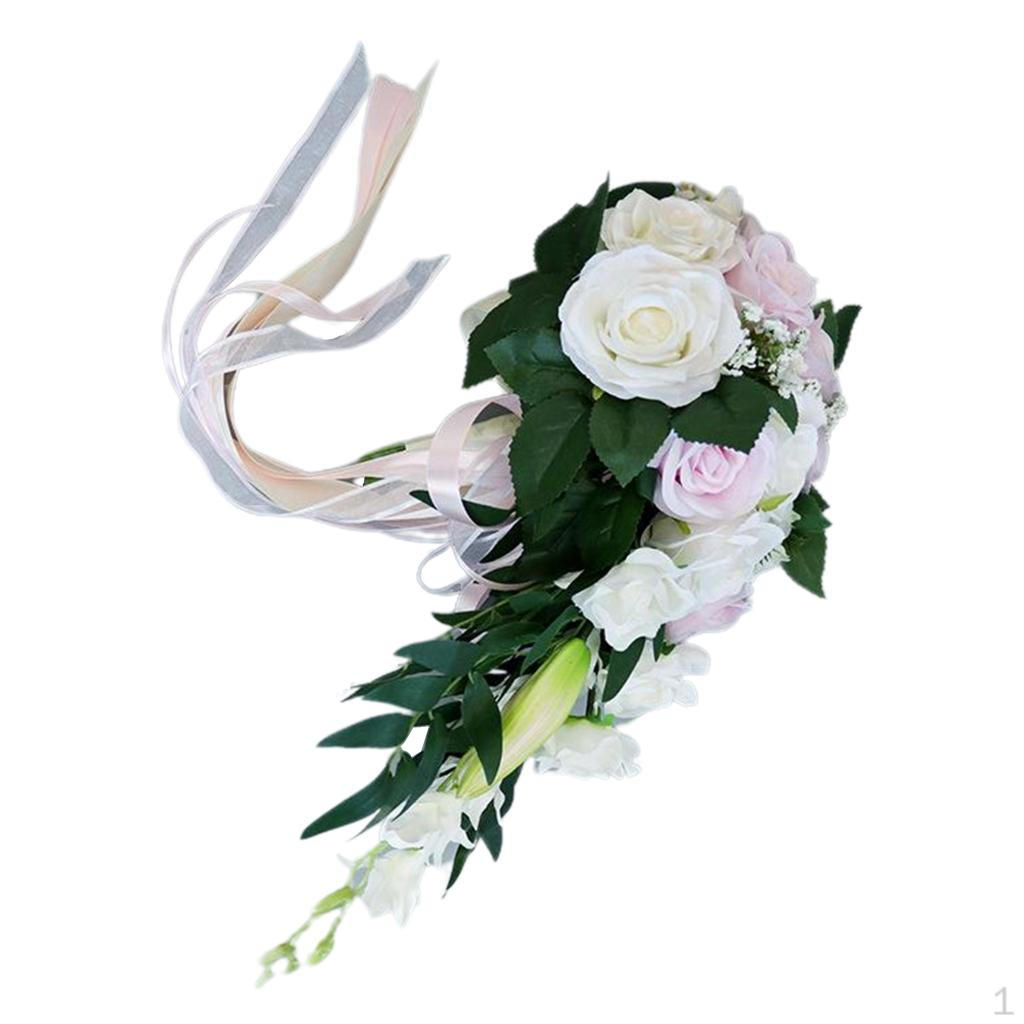Silk Floral Bouquet for Weddings