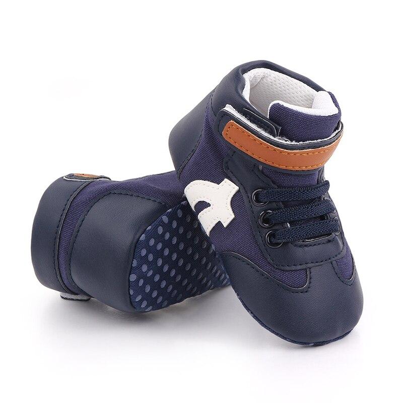Herbst Baby Jungen Mädchen Patchwork Anti-Rutsch Schuhe Turnschuhe Kleinkind Weiche Sohlen Erste Wanderer