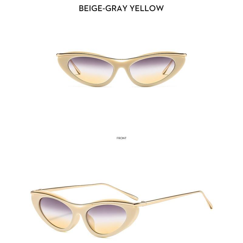 Women's Sunglasses, Fashionable Small-frame Cat Eye Sunglasses.