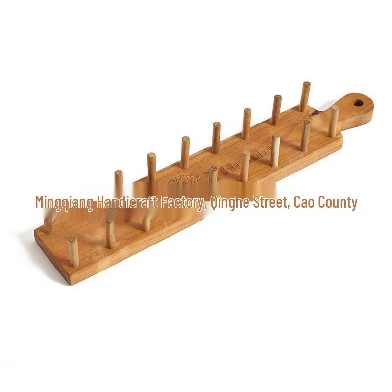 W-Shaped Bamboo Burrito & Taco Holder Rack