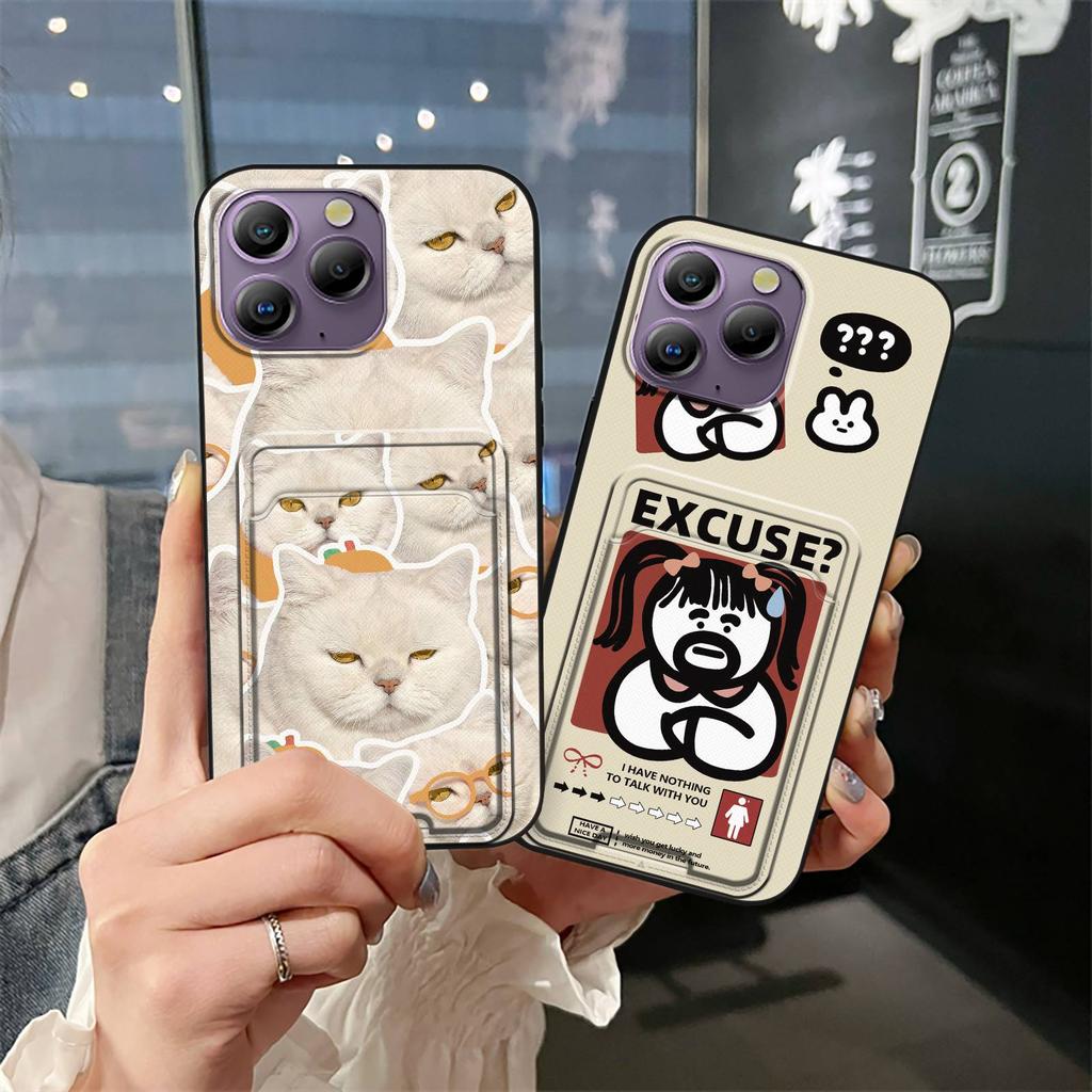 Shockproof Protective Phone Case For Blackview A96 Graffiti Cartoon Waterproof Anti-knock Card Bag Dirt-resistant Cover