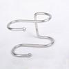 Home Cabinet Kitchen Double S Shape Bathroom Stainless Steel Rack Storage Hook Hanger Organizer