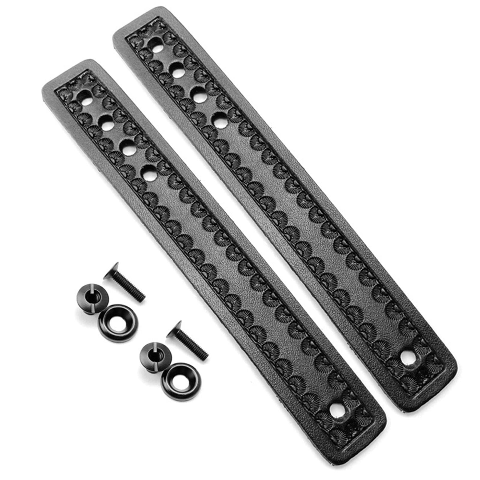 

2Pcs IWB Soft Belt Rings Heavy Duty Security Snaps Mounting Hardware Holsters Rings for IWB Carry Fit 1.25 to 2 Belts чорний