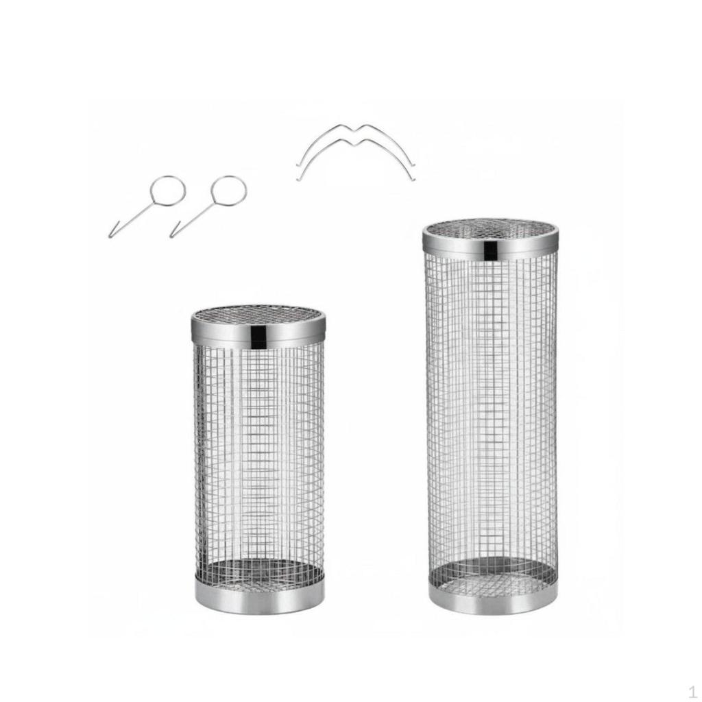 InGround Worm Composter with Handle Metal Mesh Compost Bin Rust Resistant in Ground for