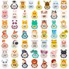 50 Early Childhood Animal Digital Enlightenment Stickers for Babies and Kindergarten Students Enlightenment Cognition Digital Stickers
