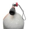 Dive Tank Cover with Cord Scubas Diving Tank Valves Threaded Cover Dust Plug Cap