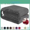 Manta Luxuosa de Sherpa e Flanela Macia Plush Quente Espessa Conforto
