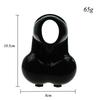 Anello Pene Uomo Stira Palle Borsa di Contenimento Scrotale Anello Testicoli Pene Eiaculazione Ritardata BDSM