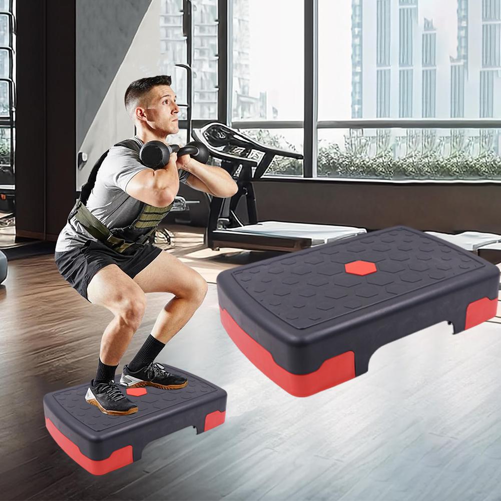 Adjustable Aerobic Stepper - Anti-Slip Fitness Pedal for Home & Gym Step Workout Training