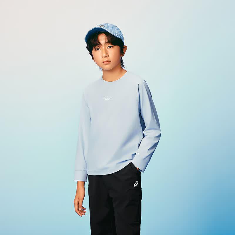 Asics Kids' Unisex Quick-Dry Long Sleeve T-Shirt