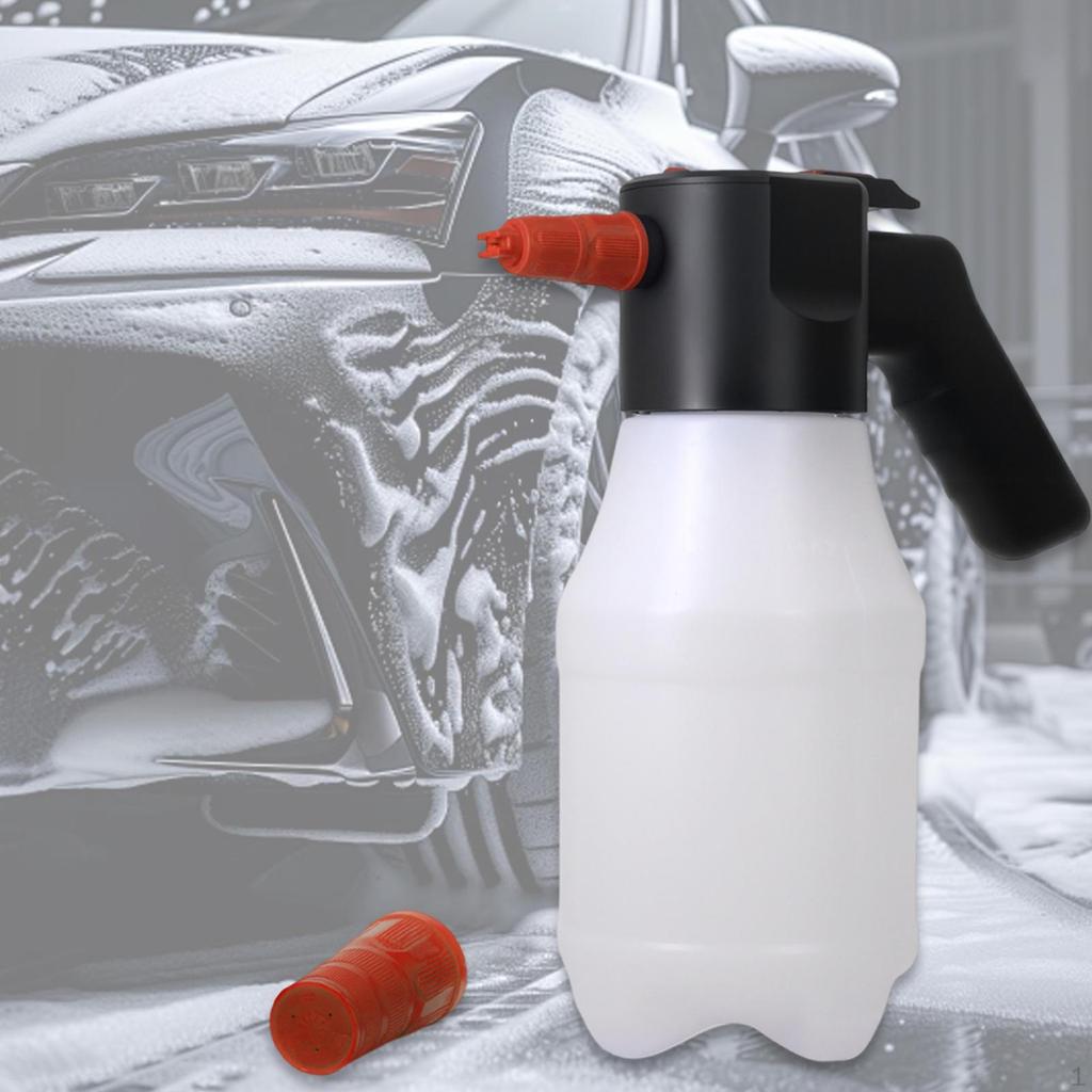 Electric Car Foam Sprayer Handheld Multifunction Watering Can Automatic USB Charging Pump