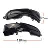2pcs Flowing Mirror Dynamic LED Turn Signal Light Car Styling For Infiniti Q30 Q50 Q50S Q50L Q60 Q70 QX50 QX60 QX70 Skyline